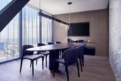 Presidential Suite dining area