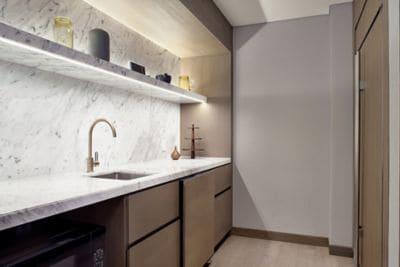 Presidential Suite pantry area