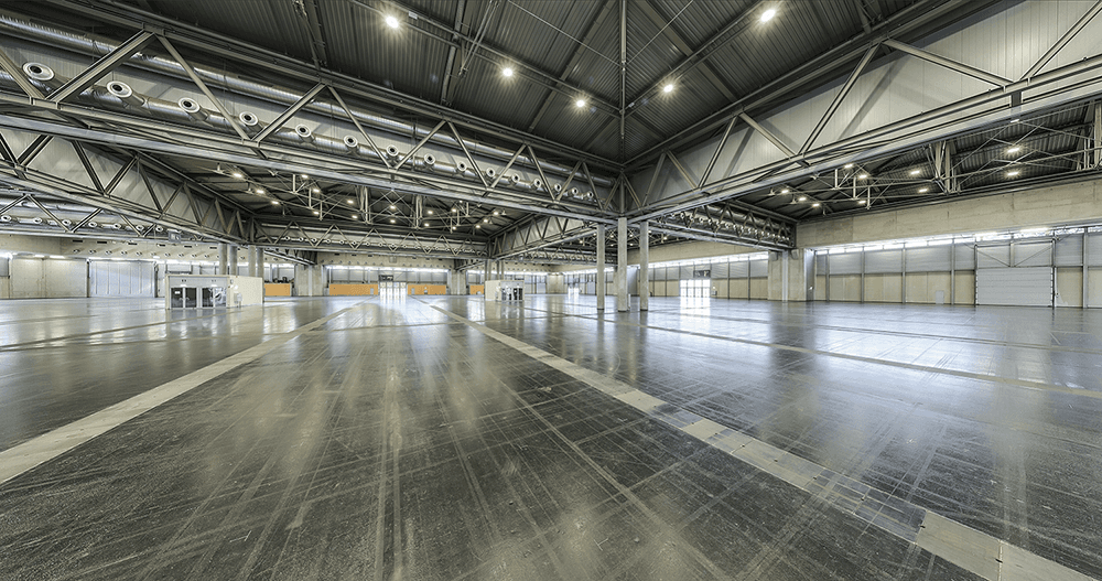 Empty Hall C in VIECON Center