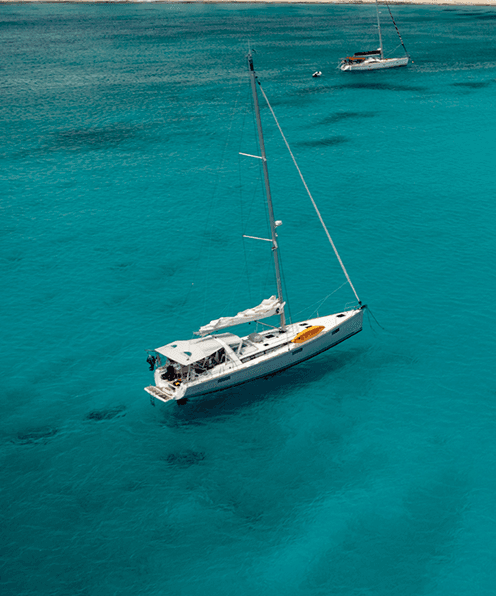 A boat in our Dominican Republic Marina