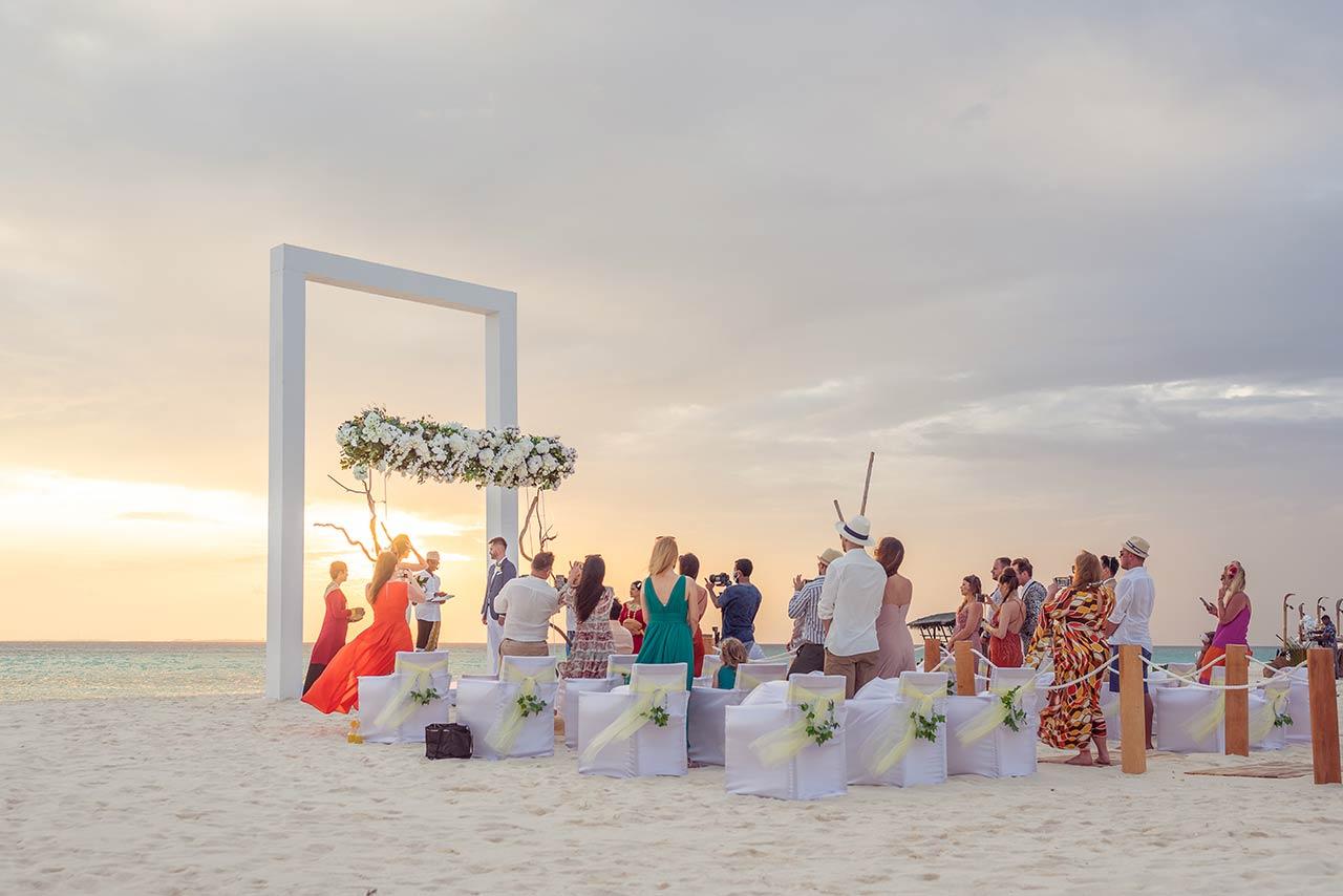 Private Sandbank Wedding