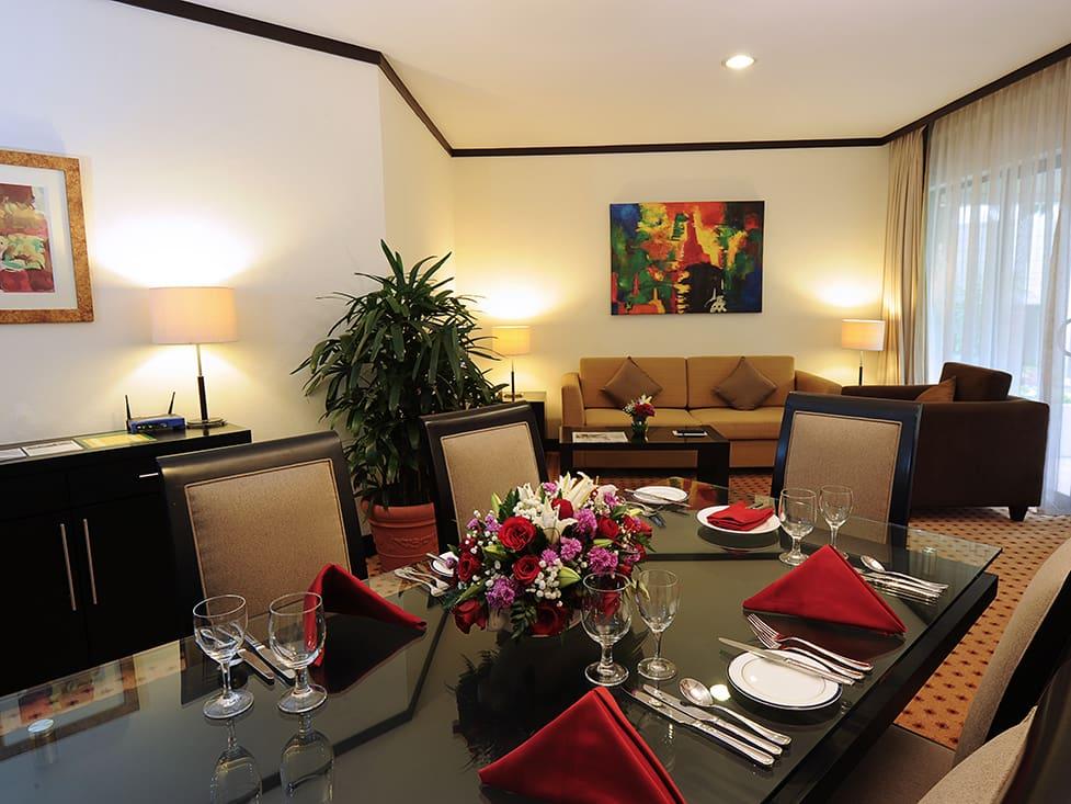 Garden Wing Suite - Two Bedroom - Living Room