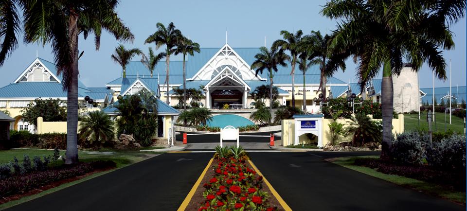 Entrance of Resort