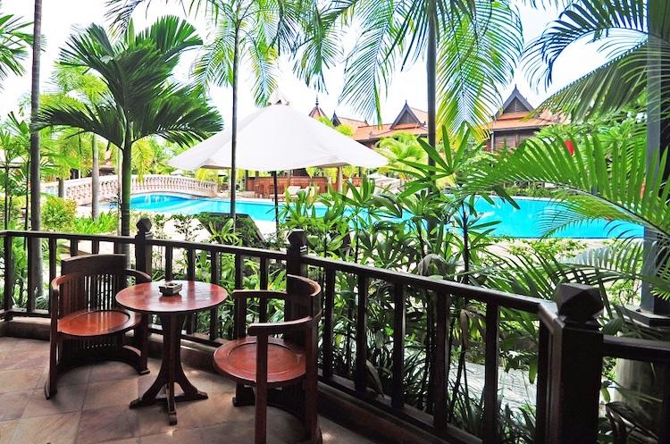 Balcony Pool View